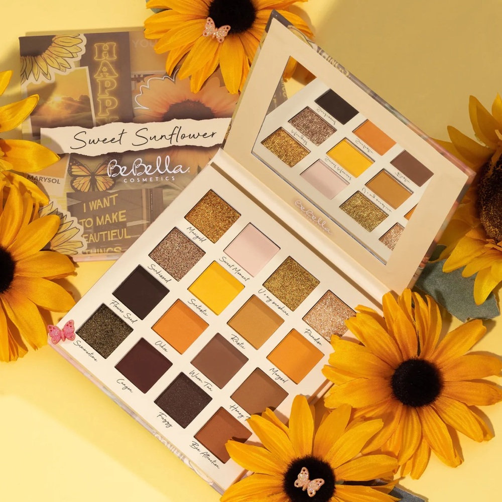 BeBella Sweet Sunflower Eyeshadow Palette - BNIB